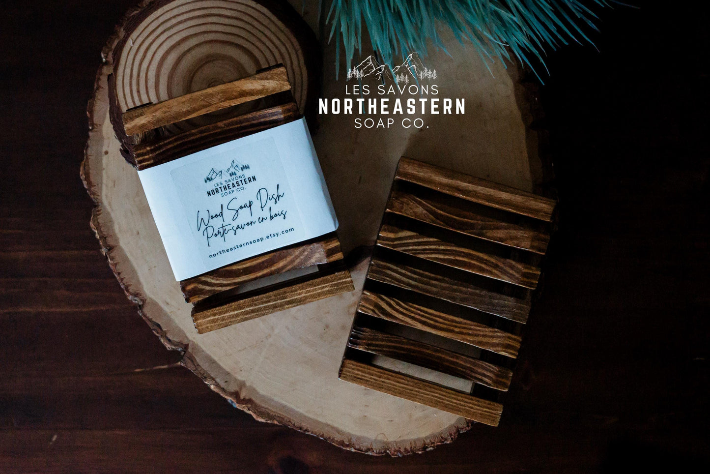 WOODEN SOAP DISH