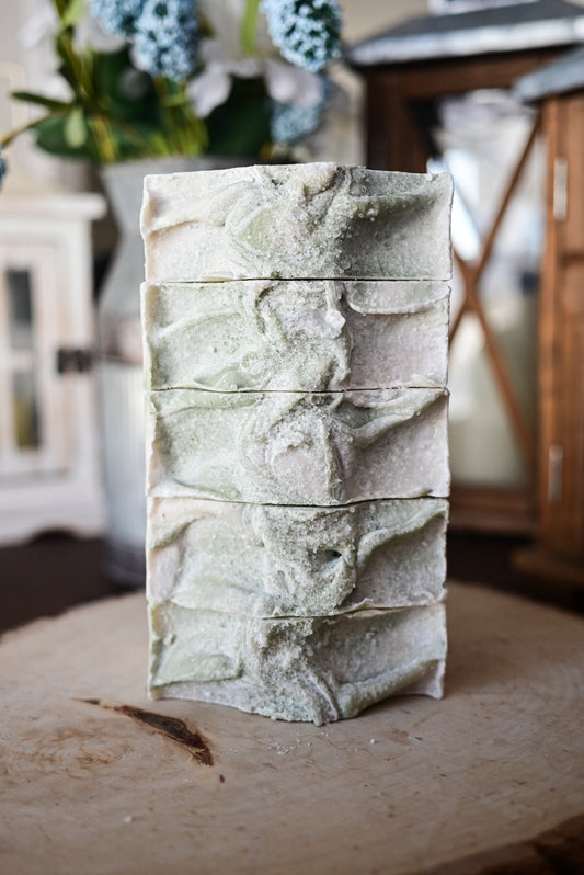 MISTY FOREST SEA SALT BOTANICAL SOAP