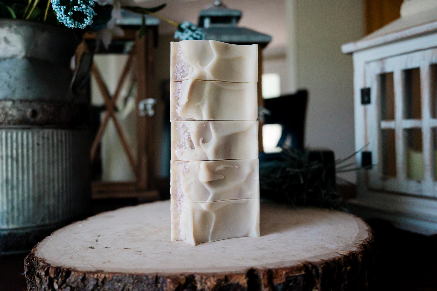 GOAT MILK LAVENDER BOTANICAL SOAP